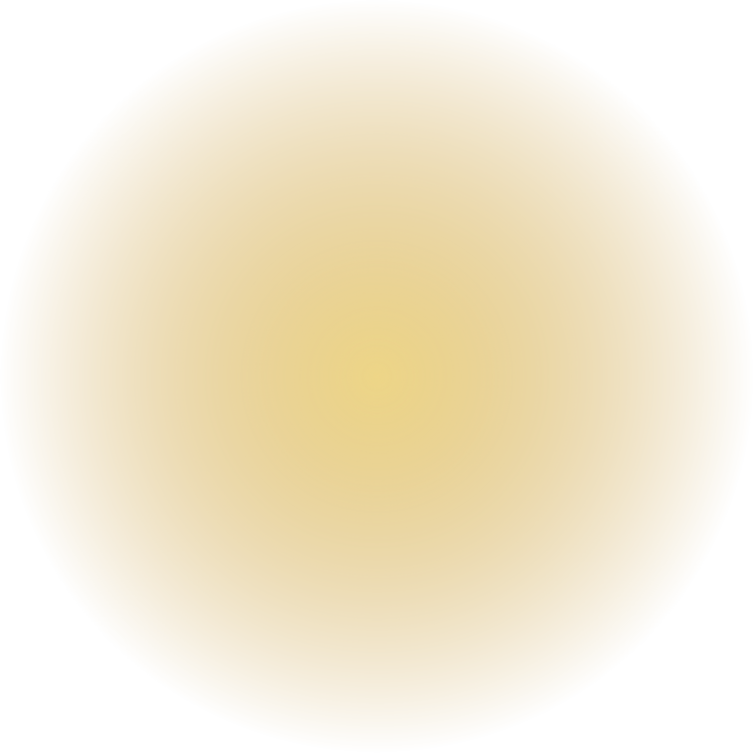 golden glowing circle